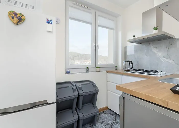 Sloneczny Z Pieknym Widokiem, Balkon & Parking By Renters Appartement Sopot